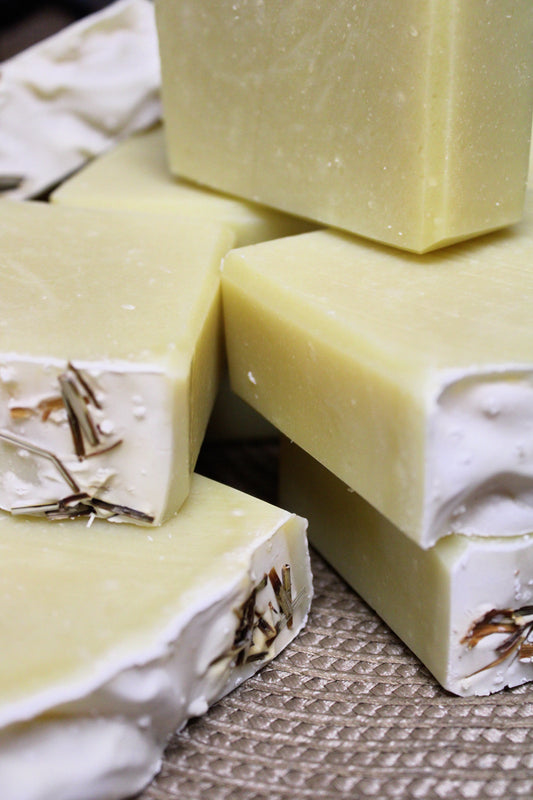 Lemongrass-Patchouli Cold Process Soap