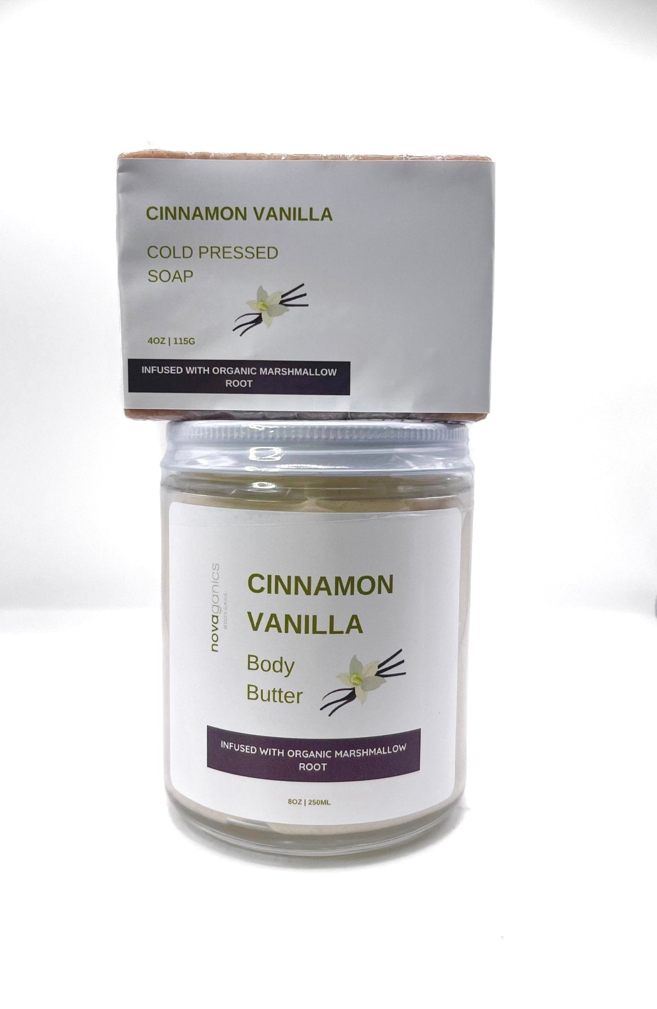 Cinnamon Vanilla Body Bundle - Novaganics