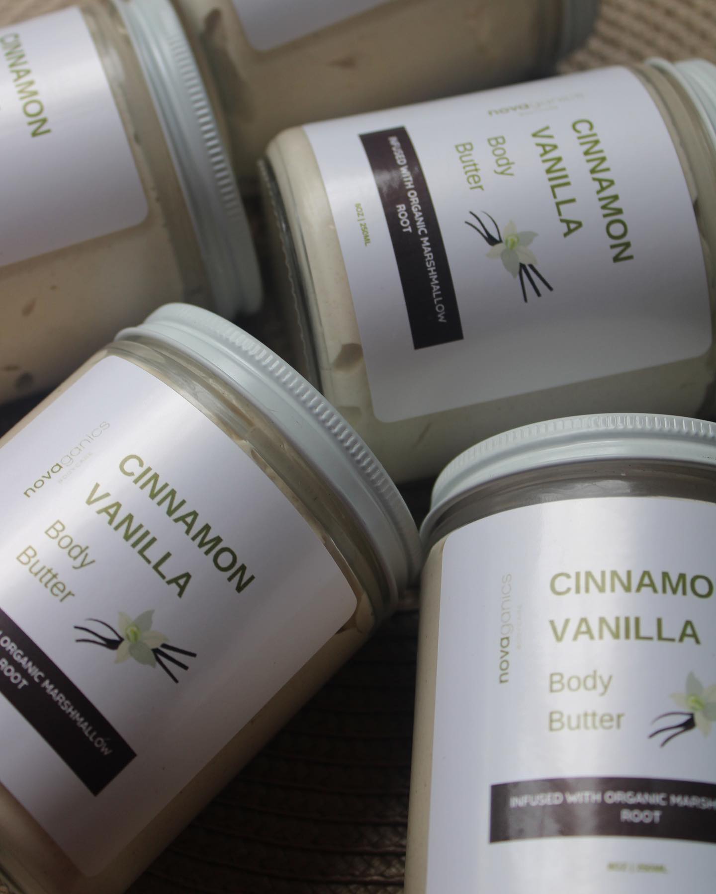 Cinnamon Vanilla Body Butter - Novaganics