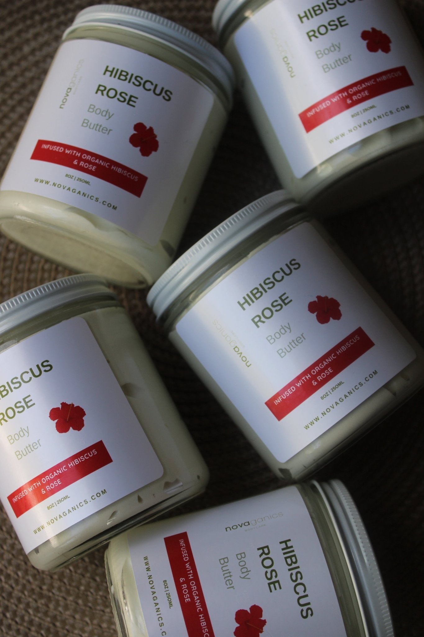 Hibiscus Rose Body Butter - Novaganics